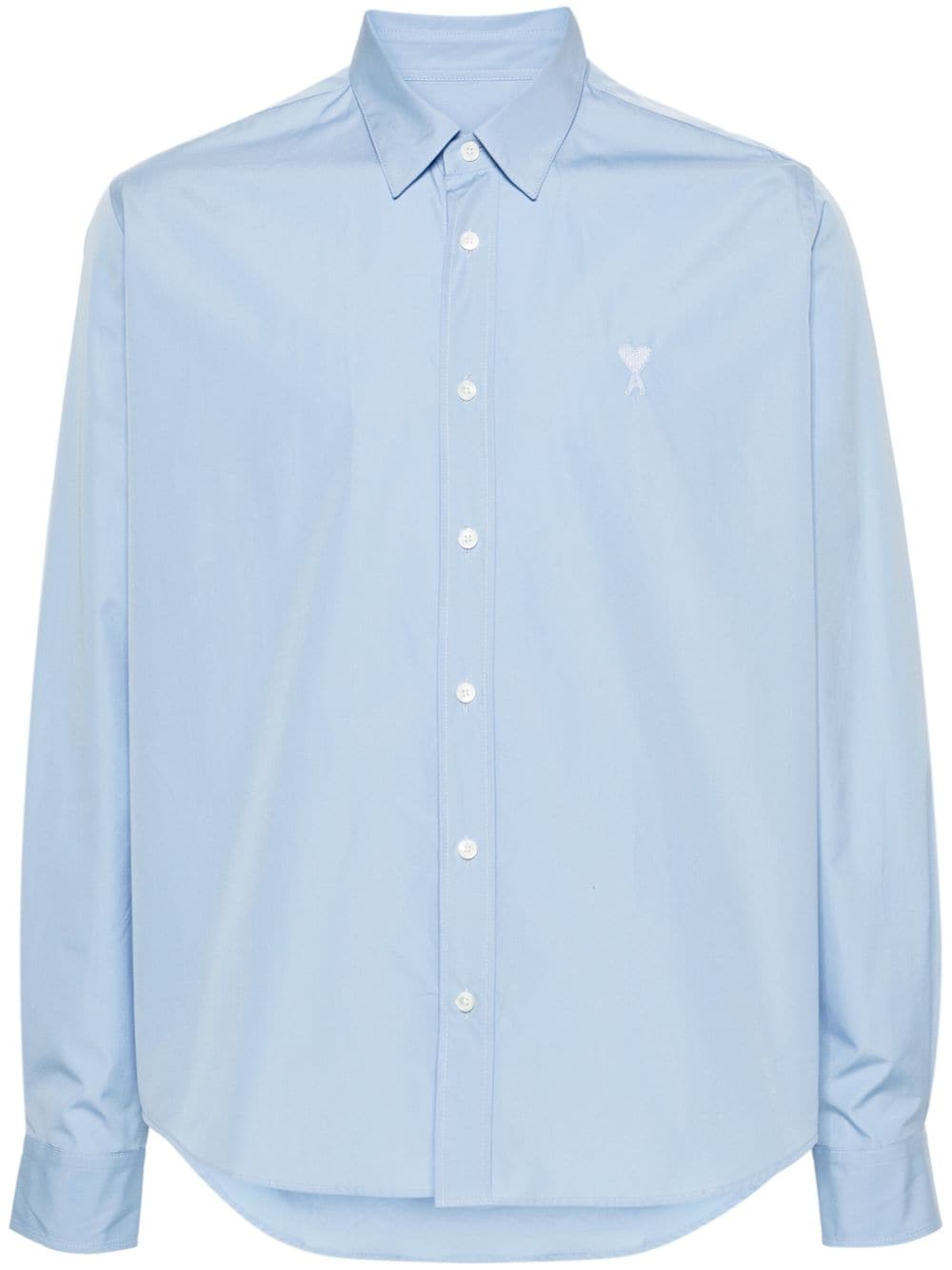 Ami chemise Ami de Coeur en coton rayé bleu/ Blanc - Lothaire