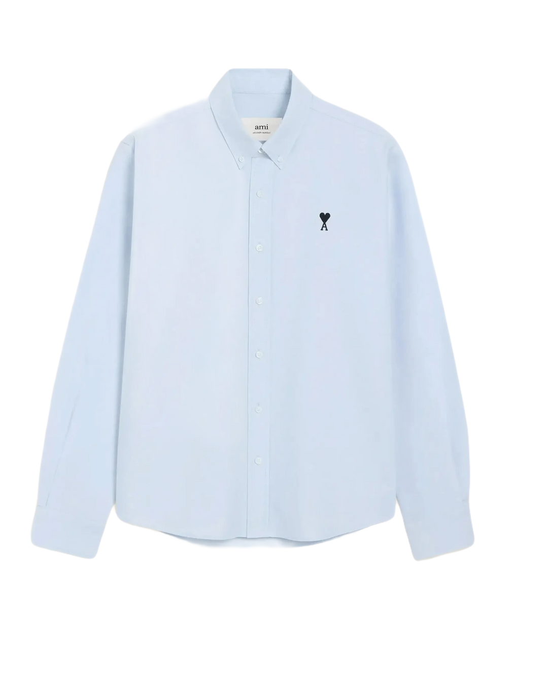 AMI - Chemise bleu en coton Bleu Ciel - Lothaire