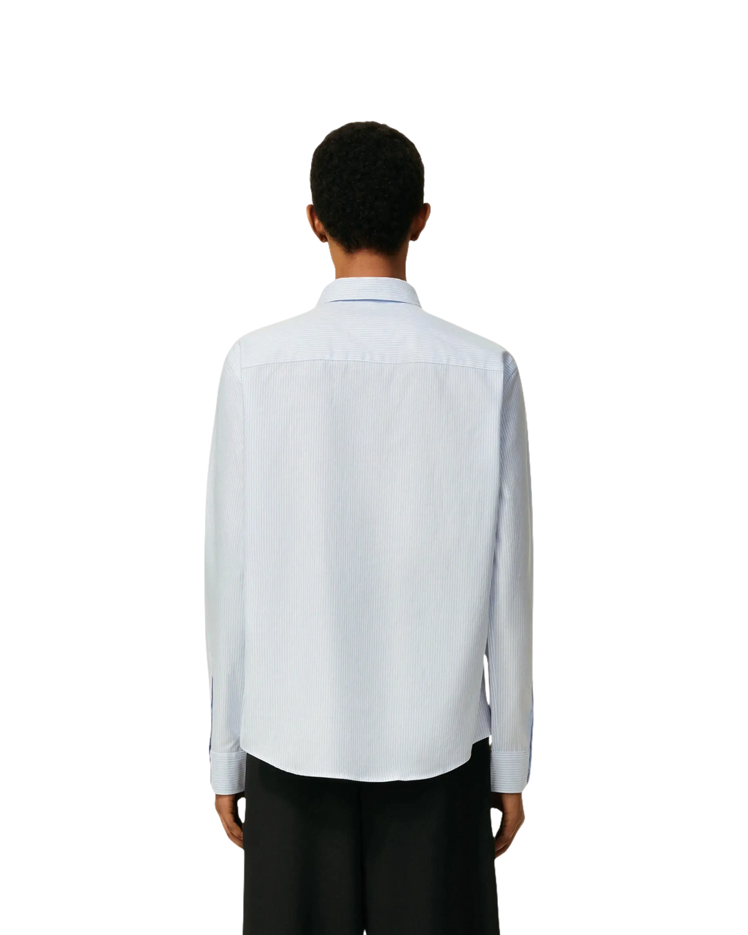 AMI - Chemise en Coton Bleu rayé - Lothaire