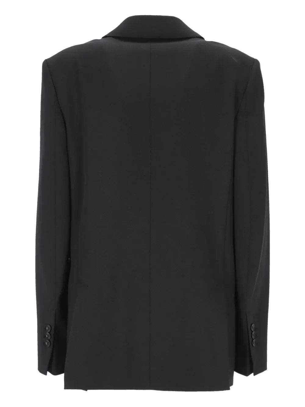 AMI PARIS - Blazer épaulé en laine vierge gris anthracite - Lothaire