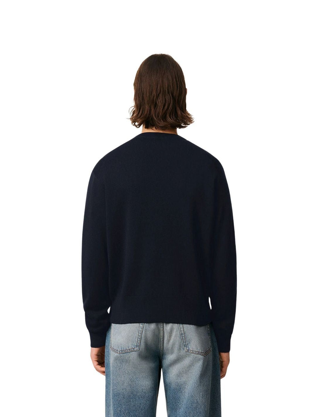 AMI PARIS - Cardigan Ami de Coeur Bleu marine - Lothaire