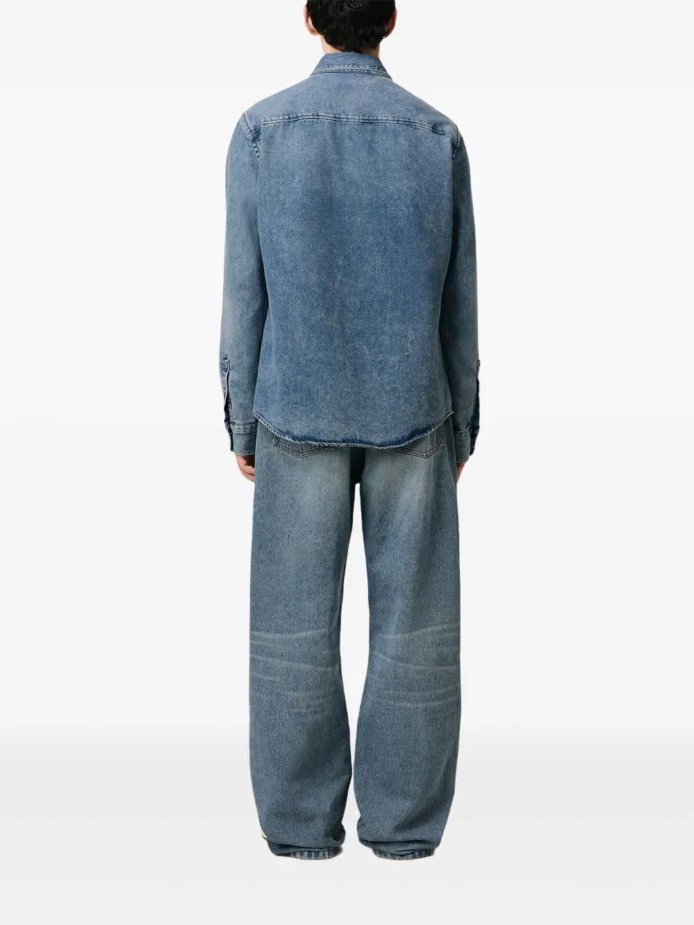 AMI PARIS - chemise Ami de Coeur denim bleu - Lothaire