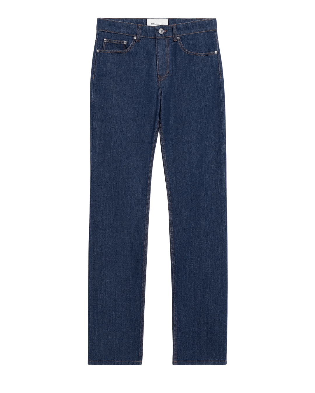 AMI PARIS - Jean Classique en Coton Indigo brut - Lothaire