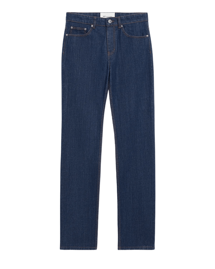 AMI PARIS - Jean Classique en Coton Indigo brut - Lothaire