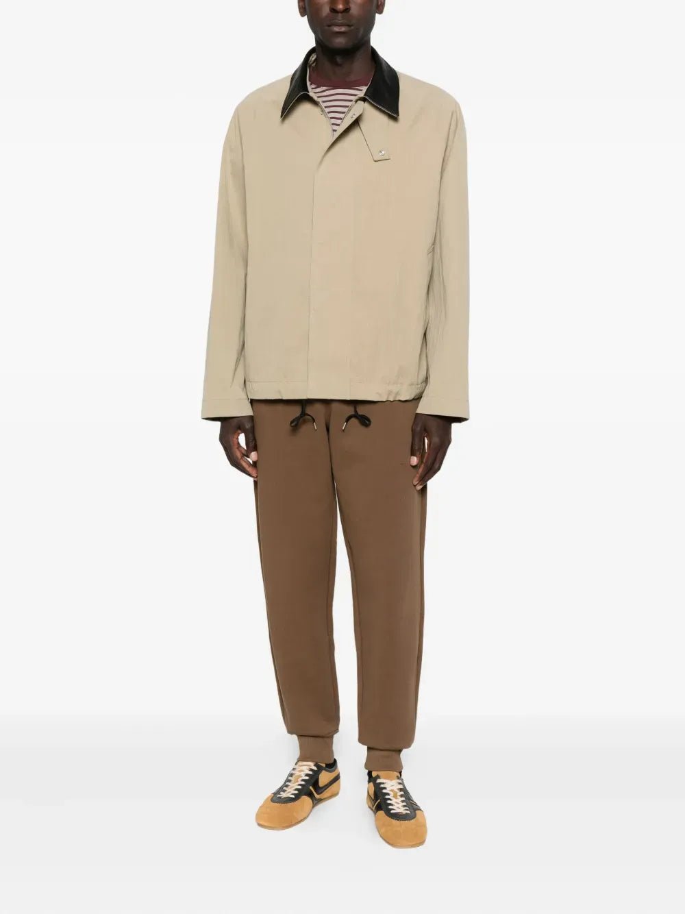 AMI PARIS - Pantalon de jogging marron noisette - Lothaire