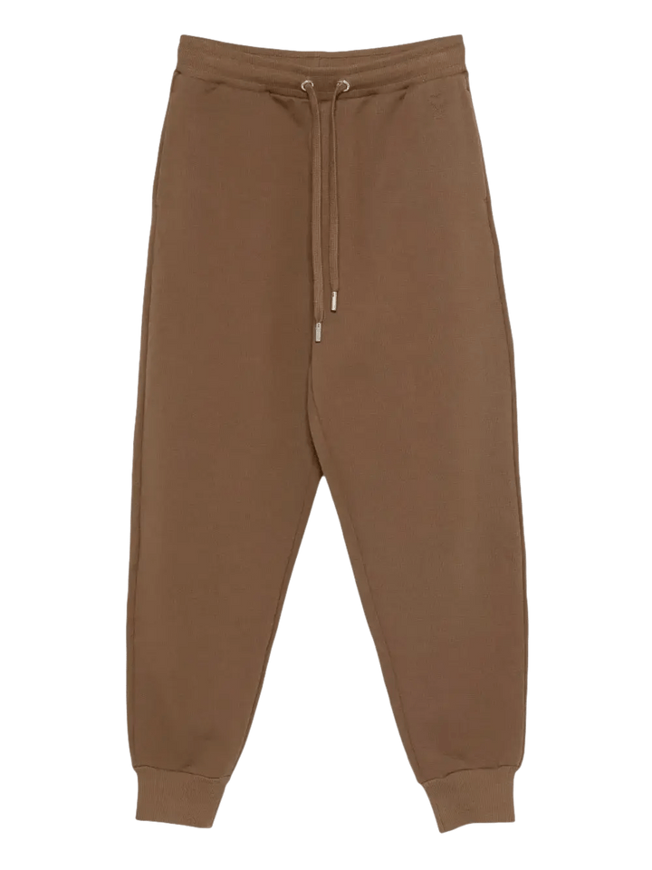 AMI PARIS - Pantalon de jogging marron noisette - Lothaire