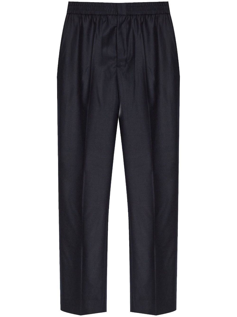 Ami Paris - Pantalon en laine bleu nuit - Lothaire