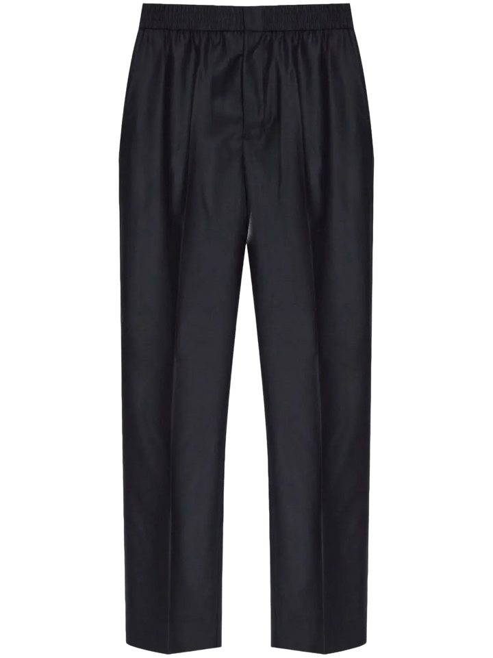 Ami Paris - Pantalon en laine bleu nuit - Lothaire