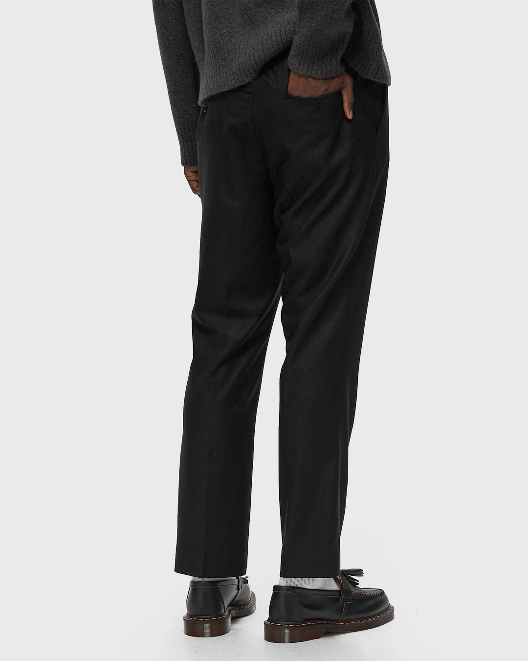 Ami Paris - Pantalon en laine Noir - Lothaire