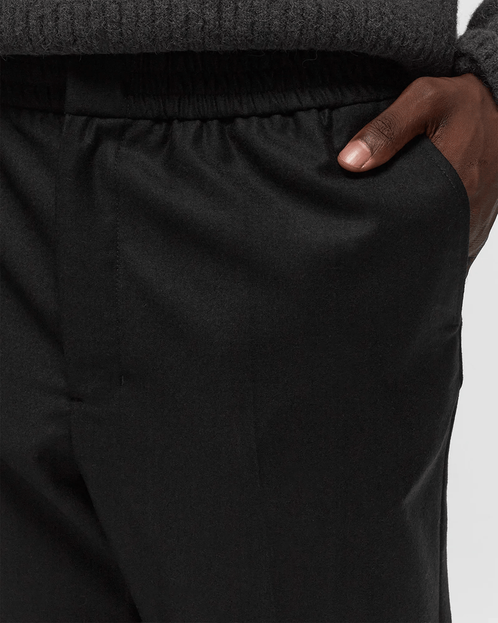 Ami Paris - Pantalon en laine Noir - Lothaire