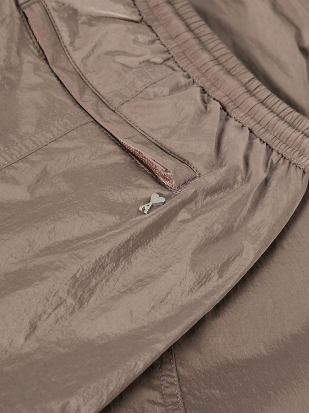 AMi Paris - Short de bain Taupe - Lothaire