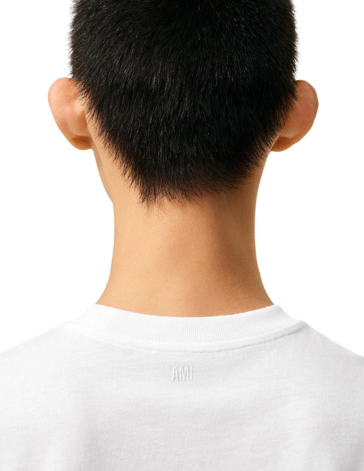 AMI PARIS - T-shirt à logo Ami de Coeur Blanc - Lothaire