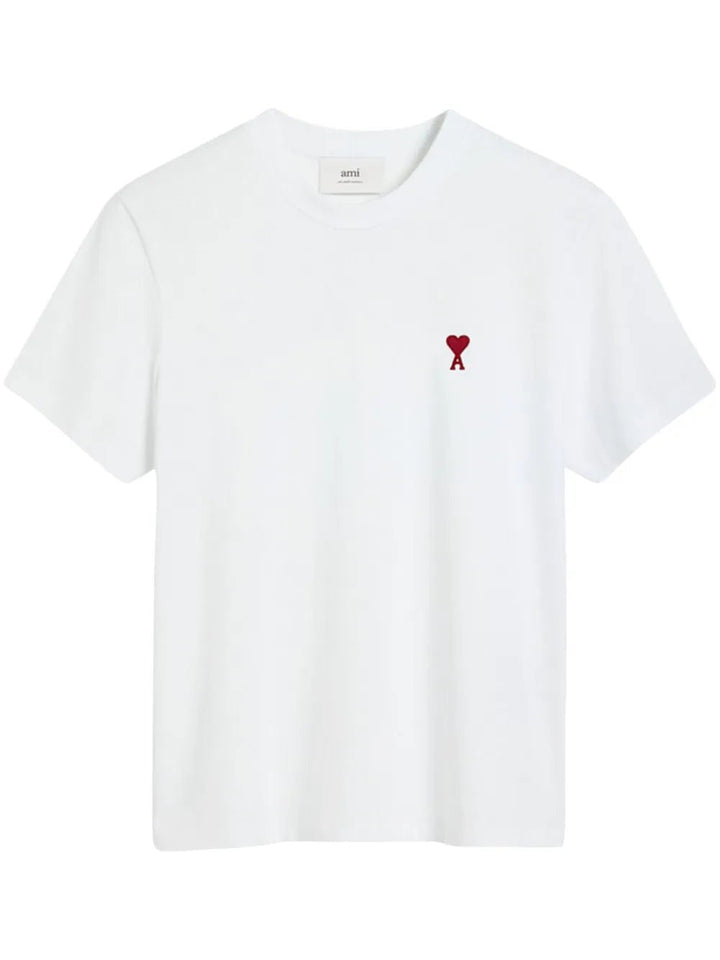 AMI PARIS - t-shirt à logo Ami de Coeur blanc - Lothaire