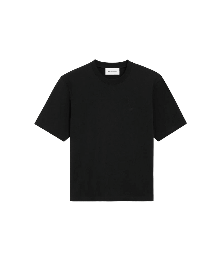 AMI PARIS – T-shirt Ami de Cœur embossé Noir - Lothaire