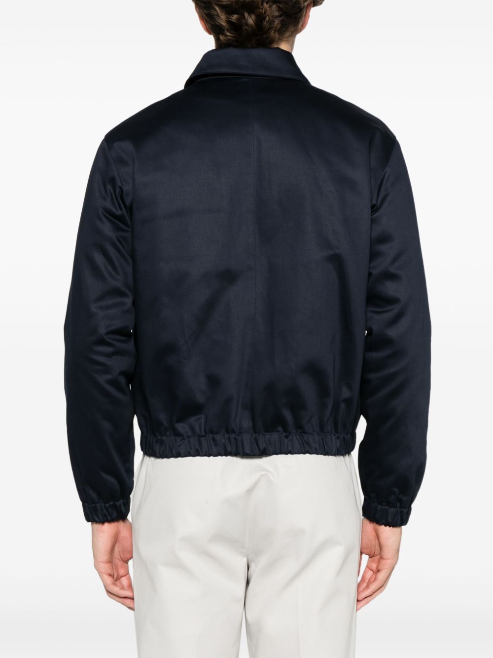 AMI PARIS - Veste bomber Ami De Coeur bleu marine - Lothaire