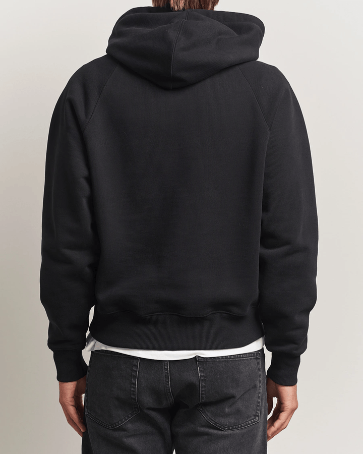 AMI - Sweatshirt Noir Ami de Cœur en Coton - Lothaire