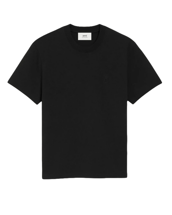 AMI - T-shirt brodé Noir - Lothaire