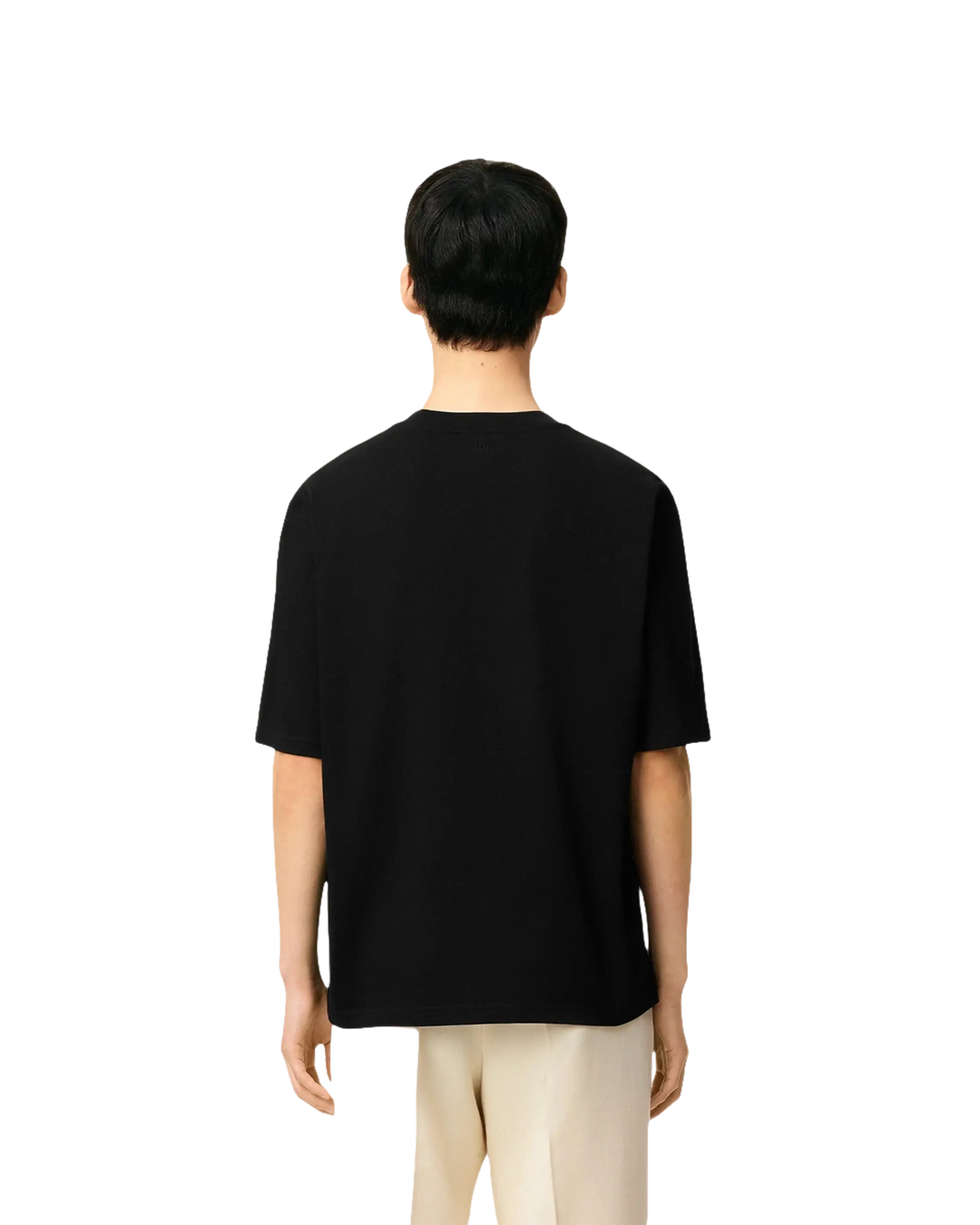AMI - T-shirt brodé Noir - Lothaire