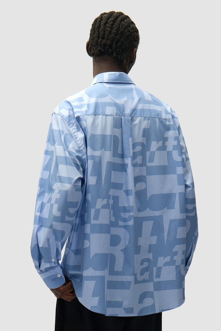 ARTE - Chemise intégrale Imprimé Bleu - Lothaire