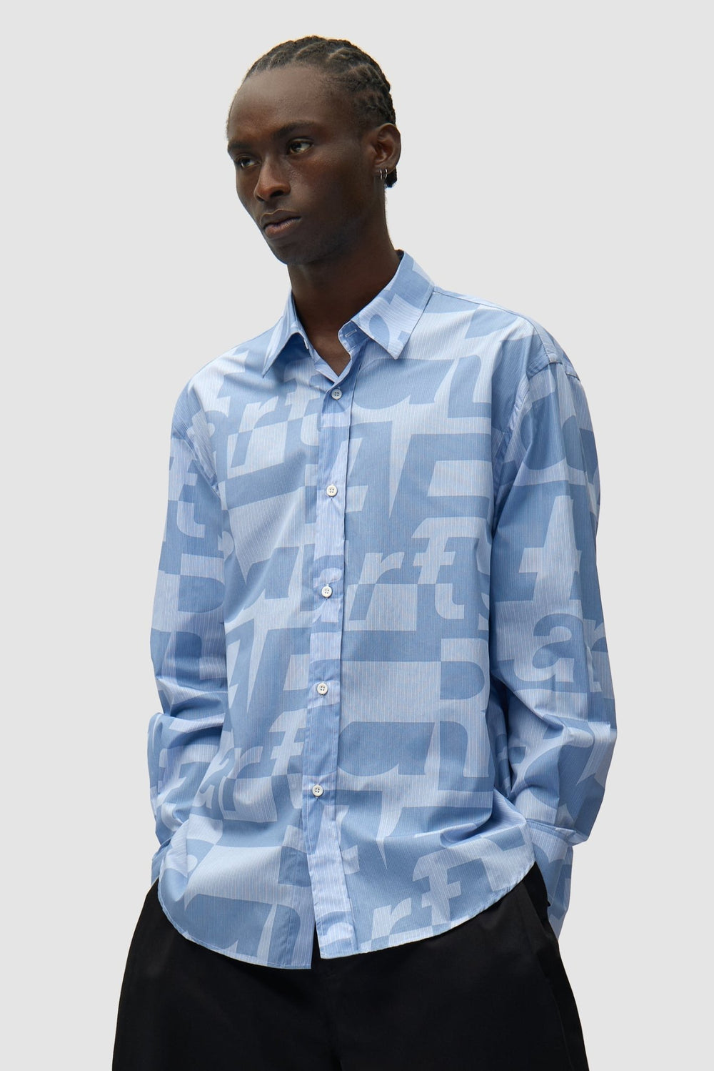 ARTE - Chemise intégrale Imprimé Bleu - Lothaire