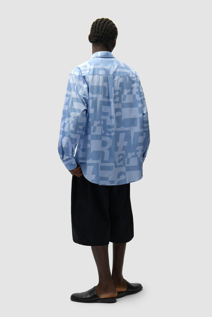 ARTE - Chemise intégrale Imprimé Bleu - Lothaire