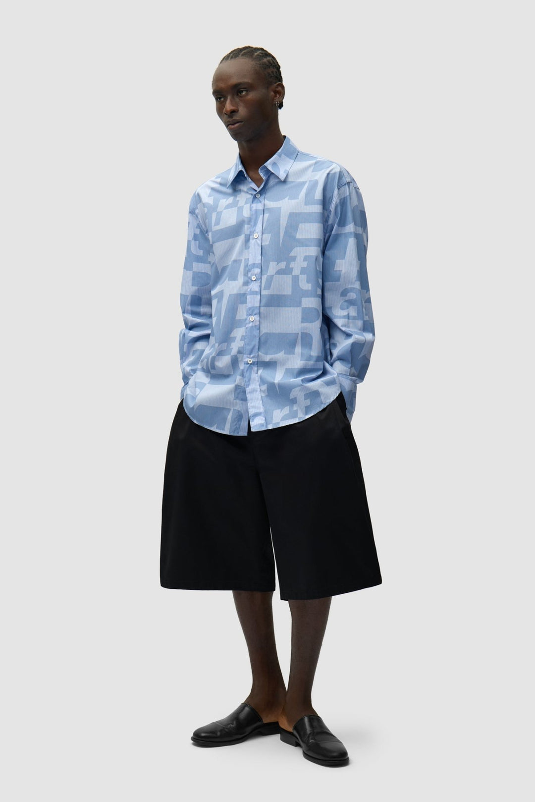 ARTE - Chemise intégrale Imprimé Bleu - Lothaire