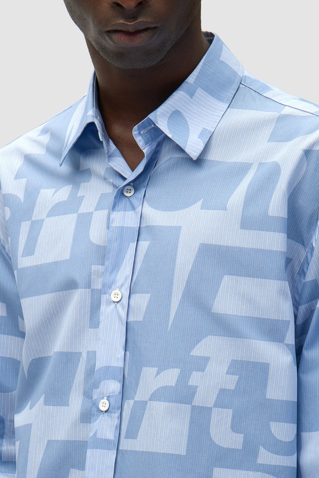 ARTE - Chemise intégrale Imprimé Bleu - Lothaire