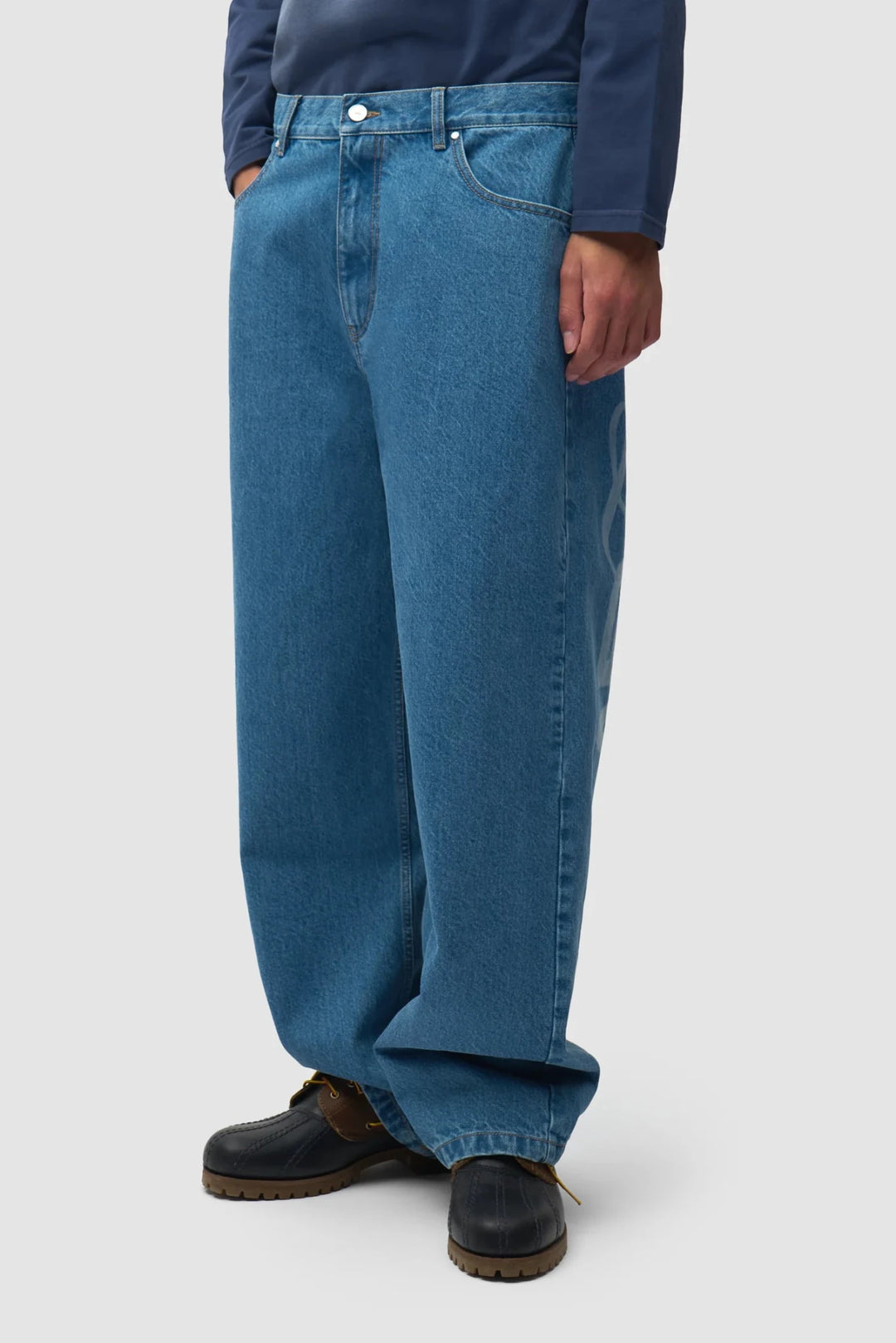ARTE - Jean Stencil Uniform Bleu - Lothaire