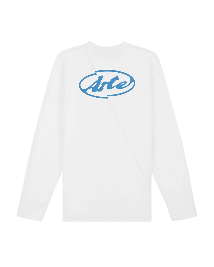 ARTE - Logo cercle arrière à manches longues Blanc - Lothaire