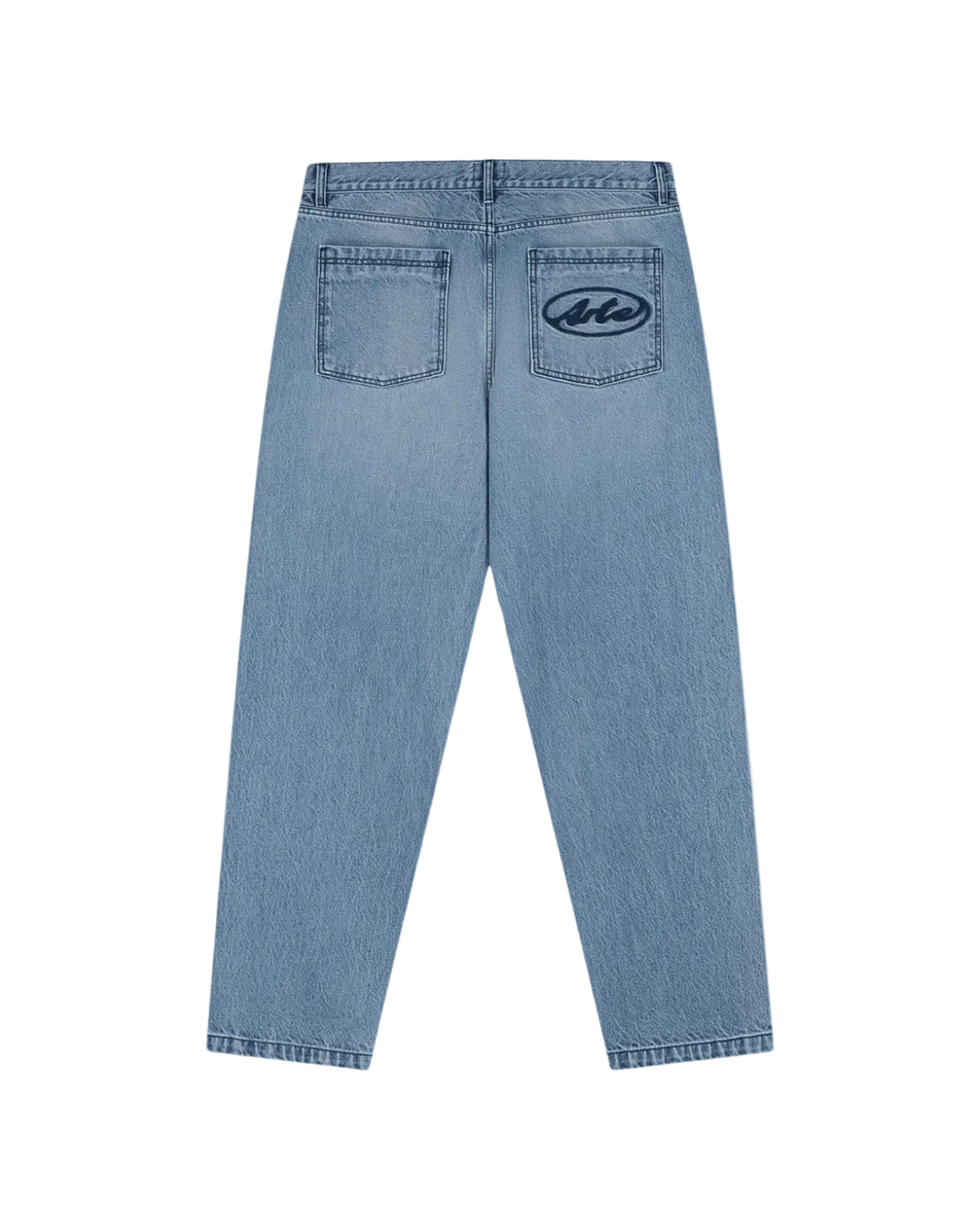 ARTE - Pantalon à poche avec logo circulaire Bleu - Lothaire