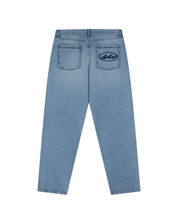 ARTE - Pantalon à poche avec logo circulaire Bleu - Lothaire