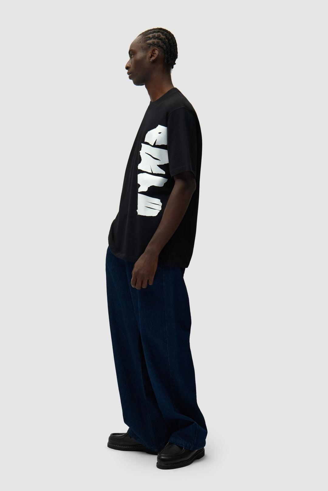 ARTE - Pantalon à poche avec logo circulaire Marine - Lothaire