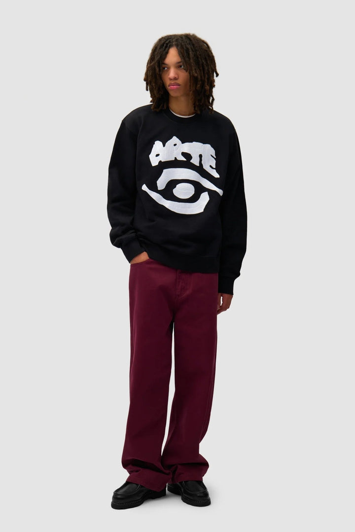 ARTE - Pantalon Back Pocket Graphic Bordeaux - Lothaire