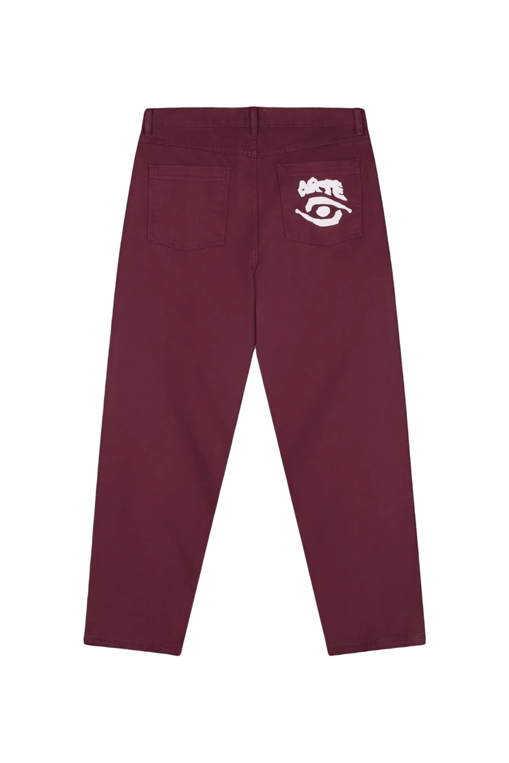 ARTE - Pantalon Back Pocket Graphic Bordeaux - Lothaire