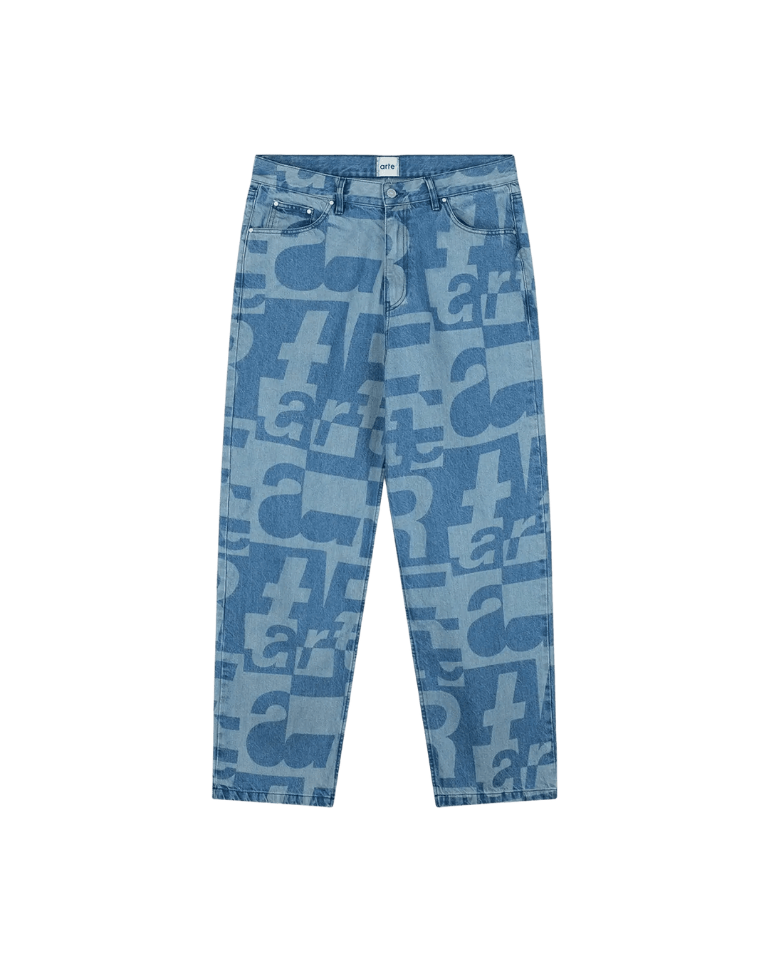 ARTE - Pantalon en denim brut intégral Bleu - Lothaire