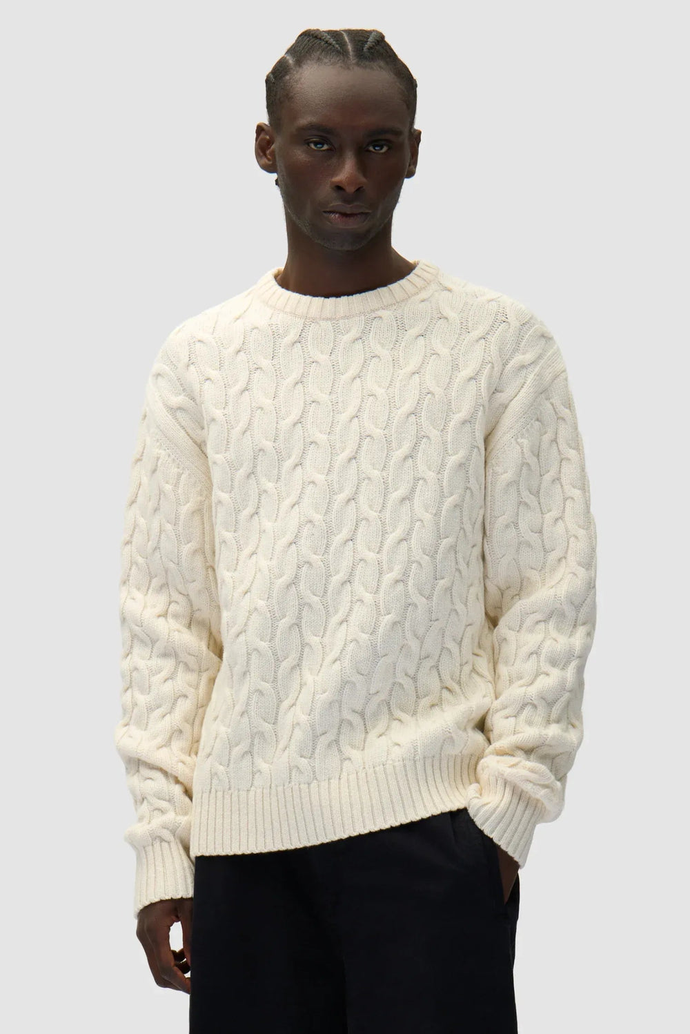 ARTE - Pull en maille crème - Lothaire