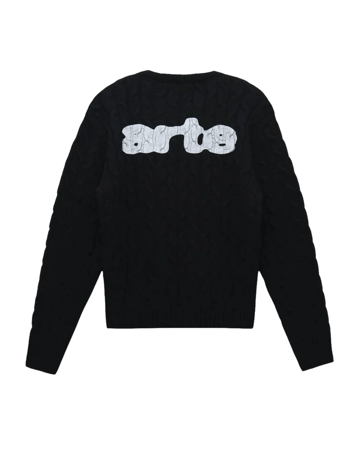 ARTE - Pull en maille noir - Lothaire