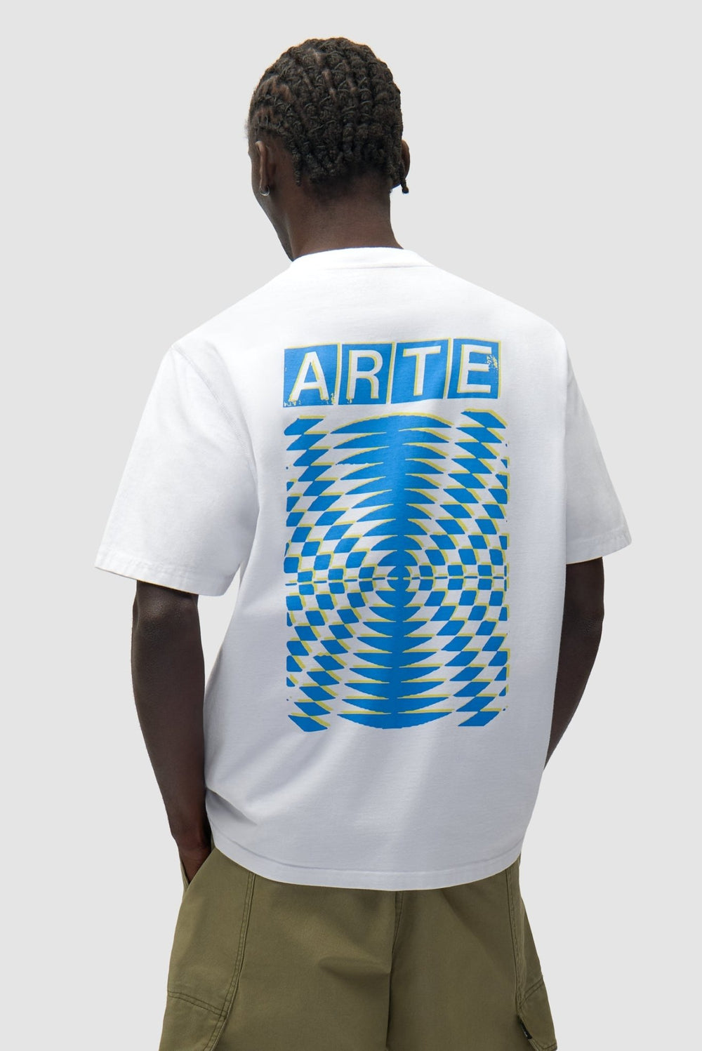 ARTE - Résumé Imprimer au dos T-shirt Blanc - Lothaire