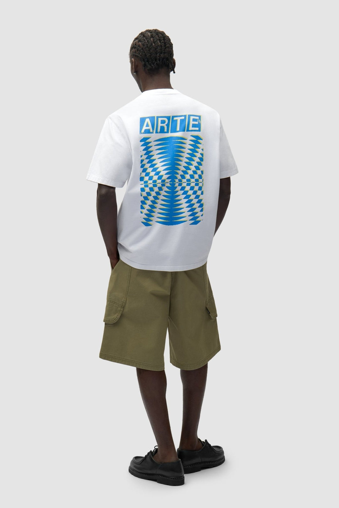 ARTE - Résumé Imprimer au dos T-shirt Blanc - Lothaire