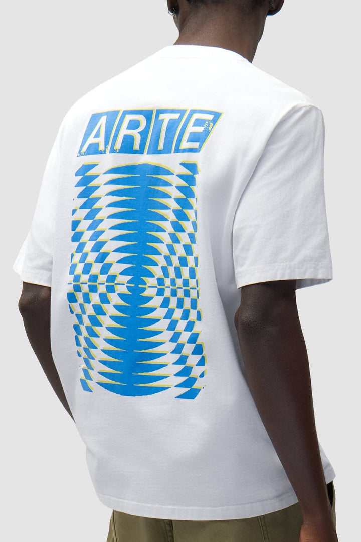 ARTE - Résumé Imprimer au dos T-shirt Blanc - Lothaire
