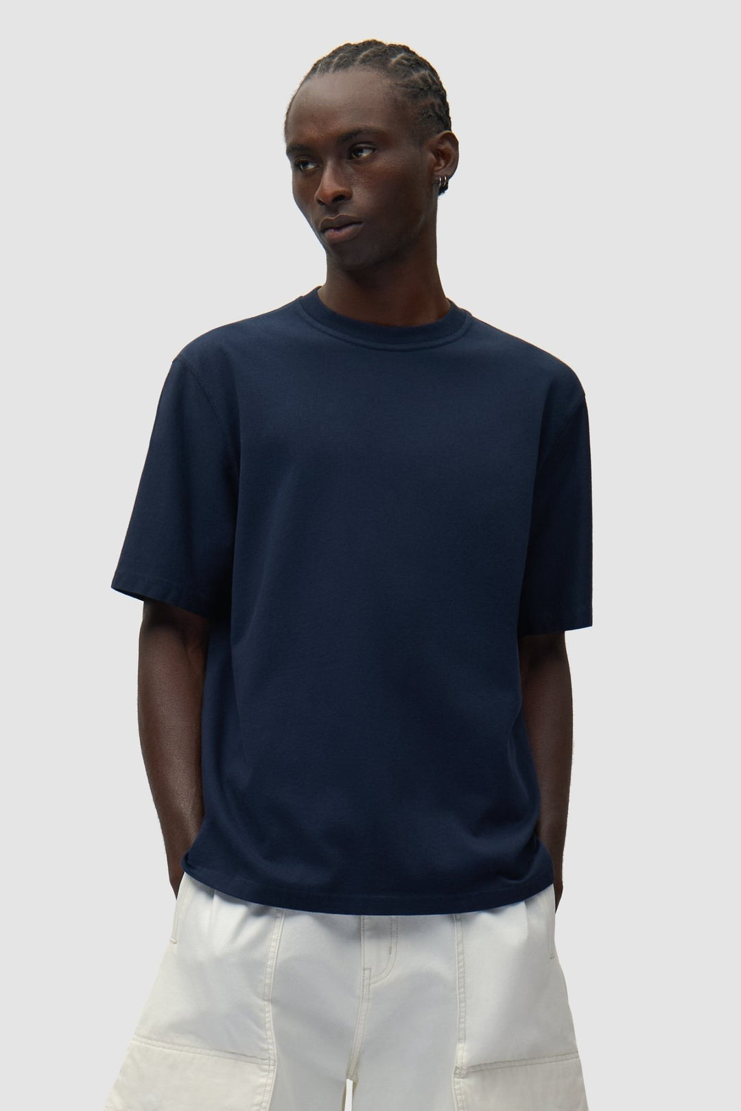 ARTE - Résumé Imprimer au dos T-shirt Bleu marine - Lothaire