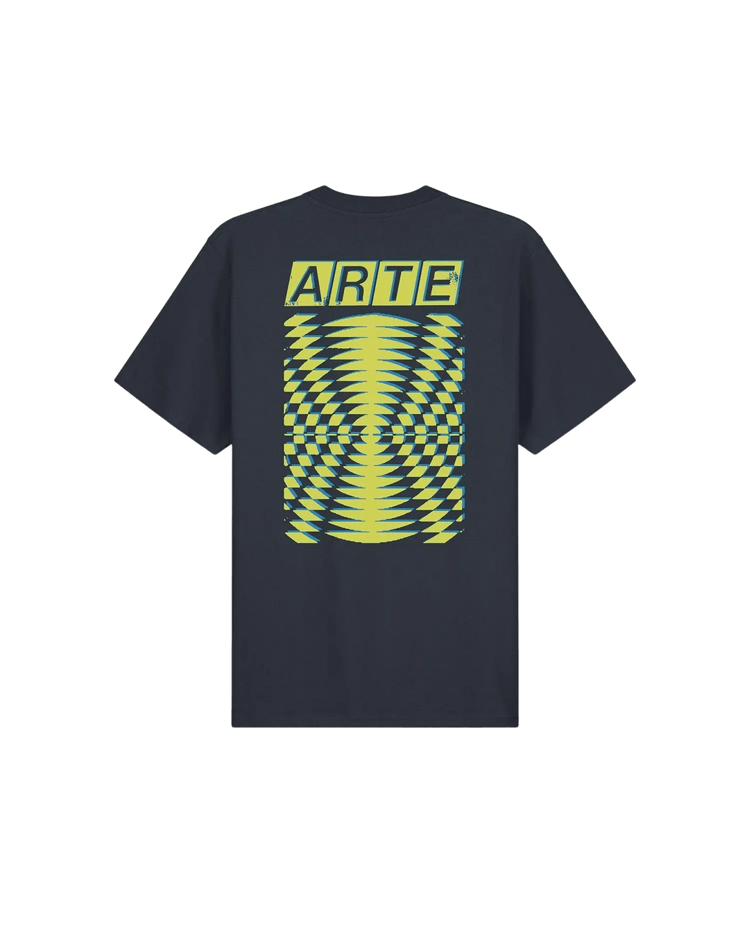 ARTE - Résumé Imprimer au dos T-shirt Bleu marine - Lothaire