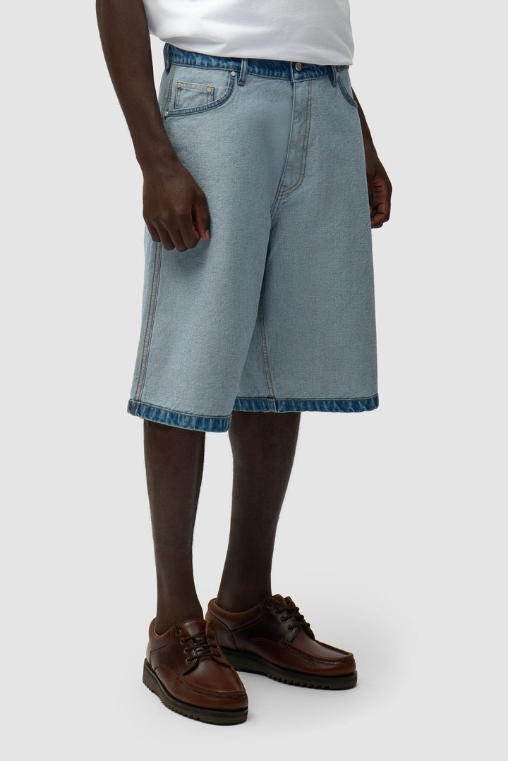 ARTE - Short en denim Inside/Out Bleu clair - Lothaire