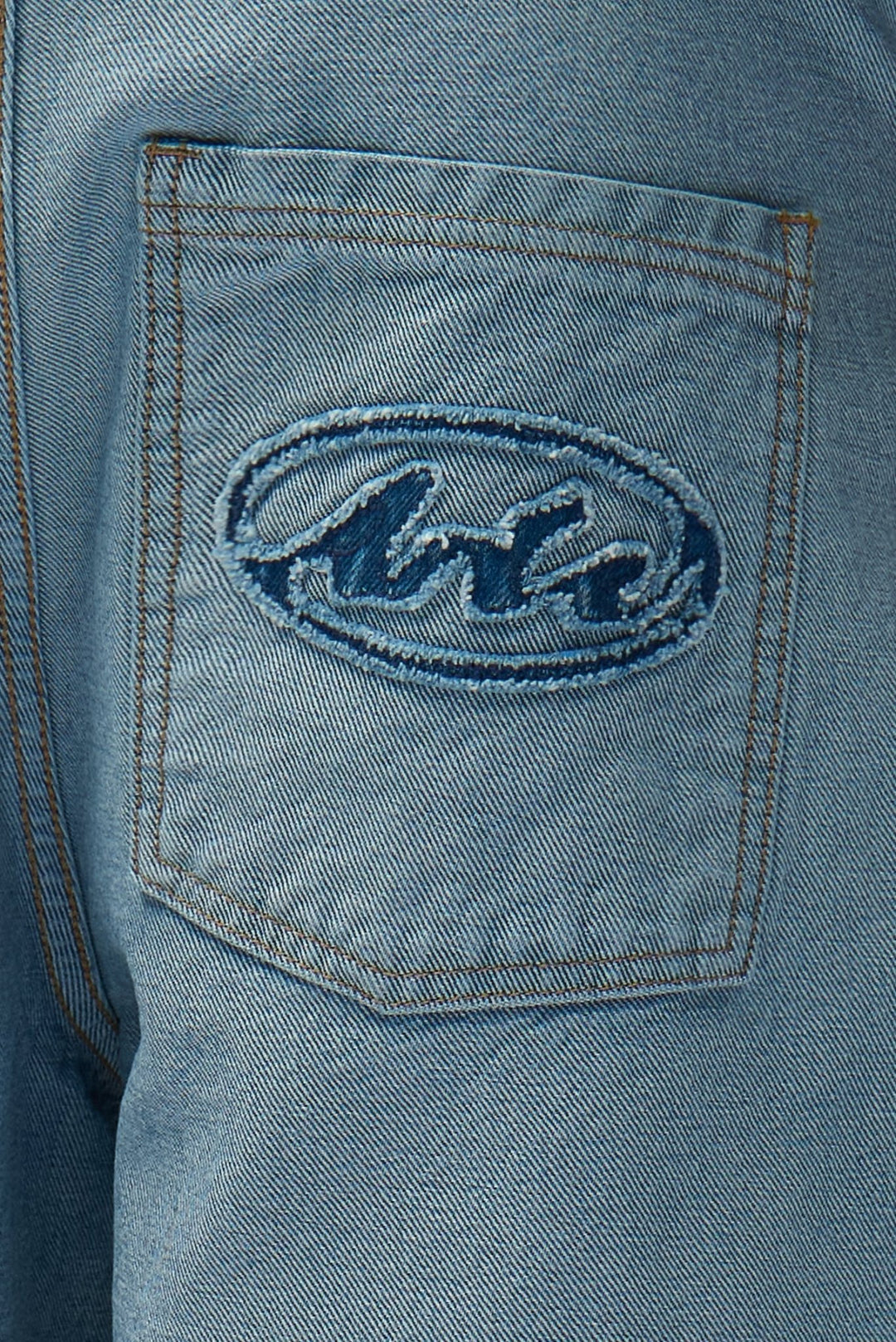 ARTE - Short en denim Inside/Out Bleu clair - Lothaire