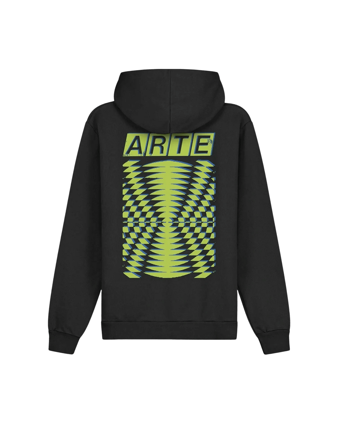 ARTE - Sweat à capuche Back Abstract Noir - Lothaire