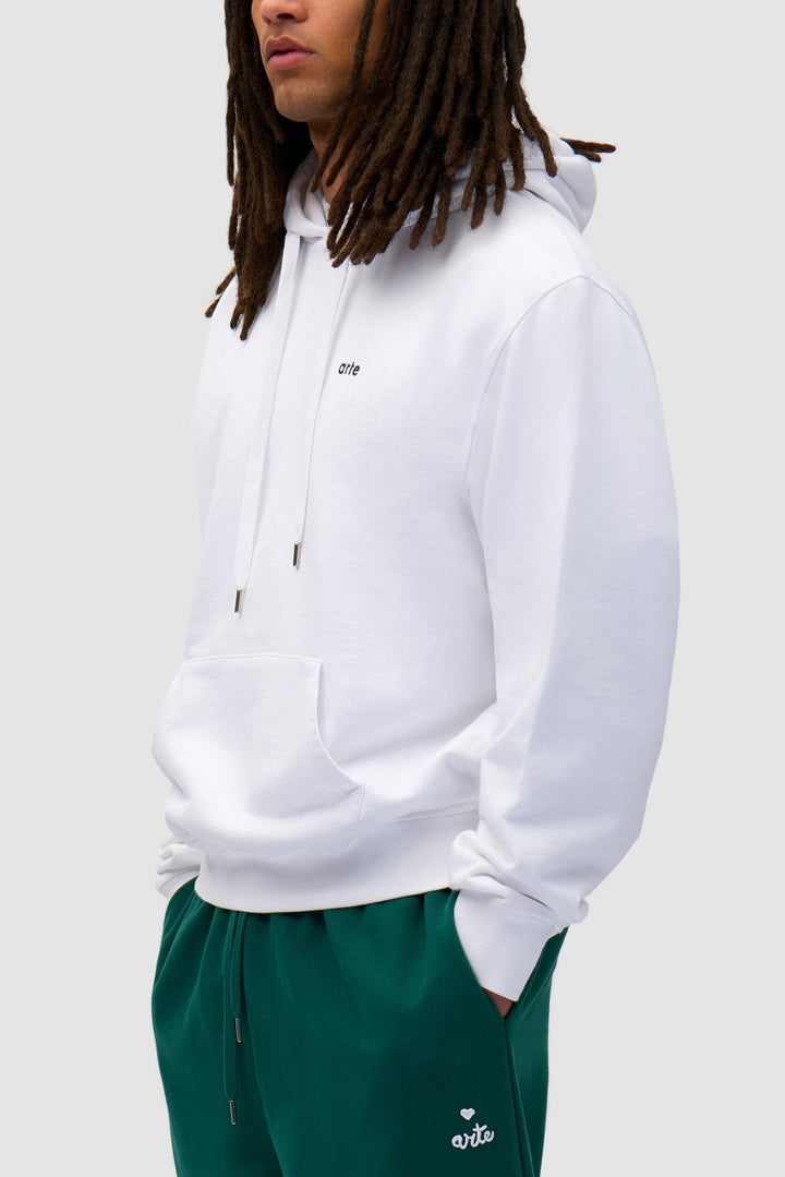 ARTE - Sweat à capuche imprimé Energy Blanc - Lothaire