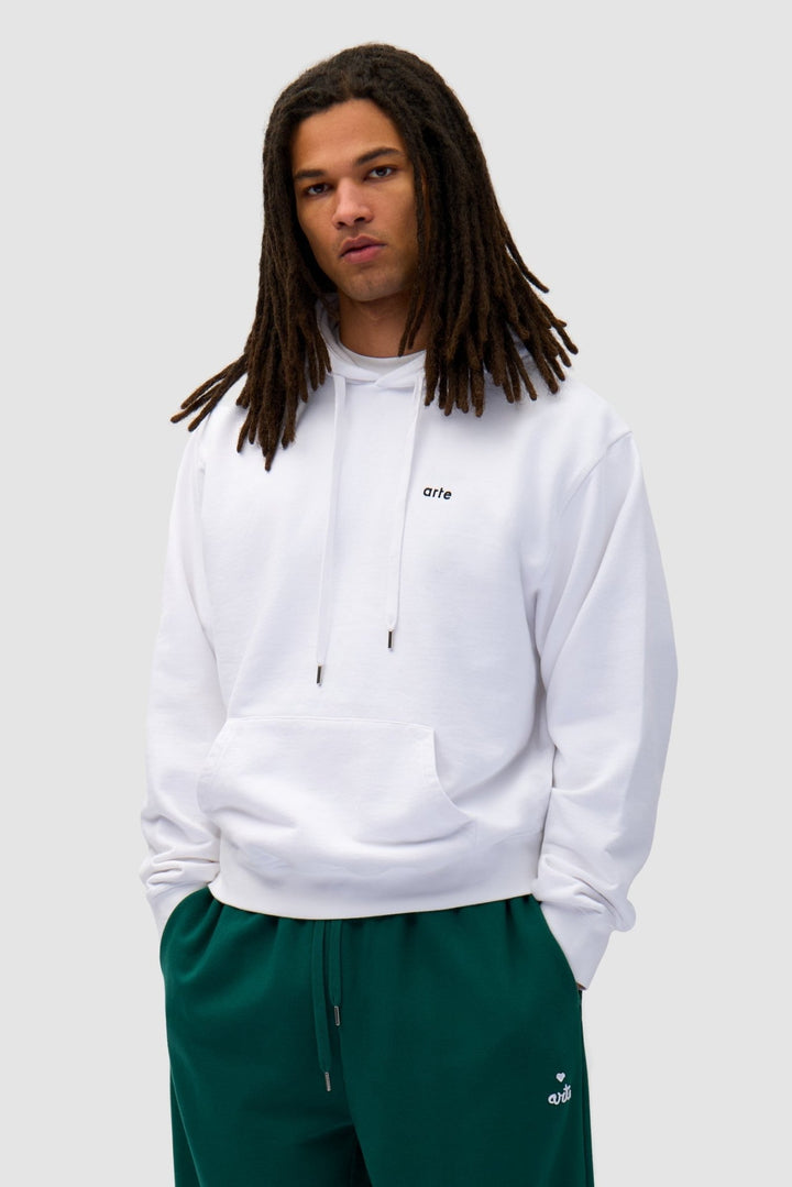 ARTE - Sweat à capuche imprimé Energy Blanc - Lothaire