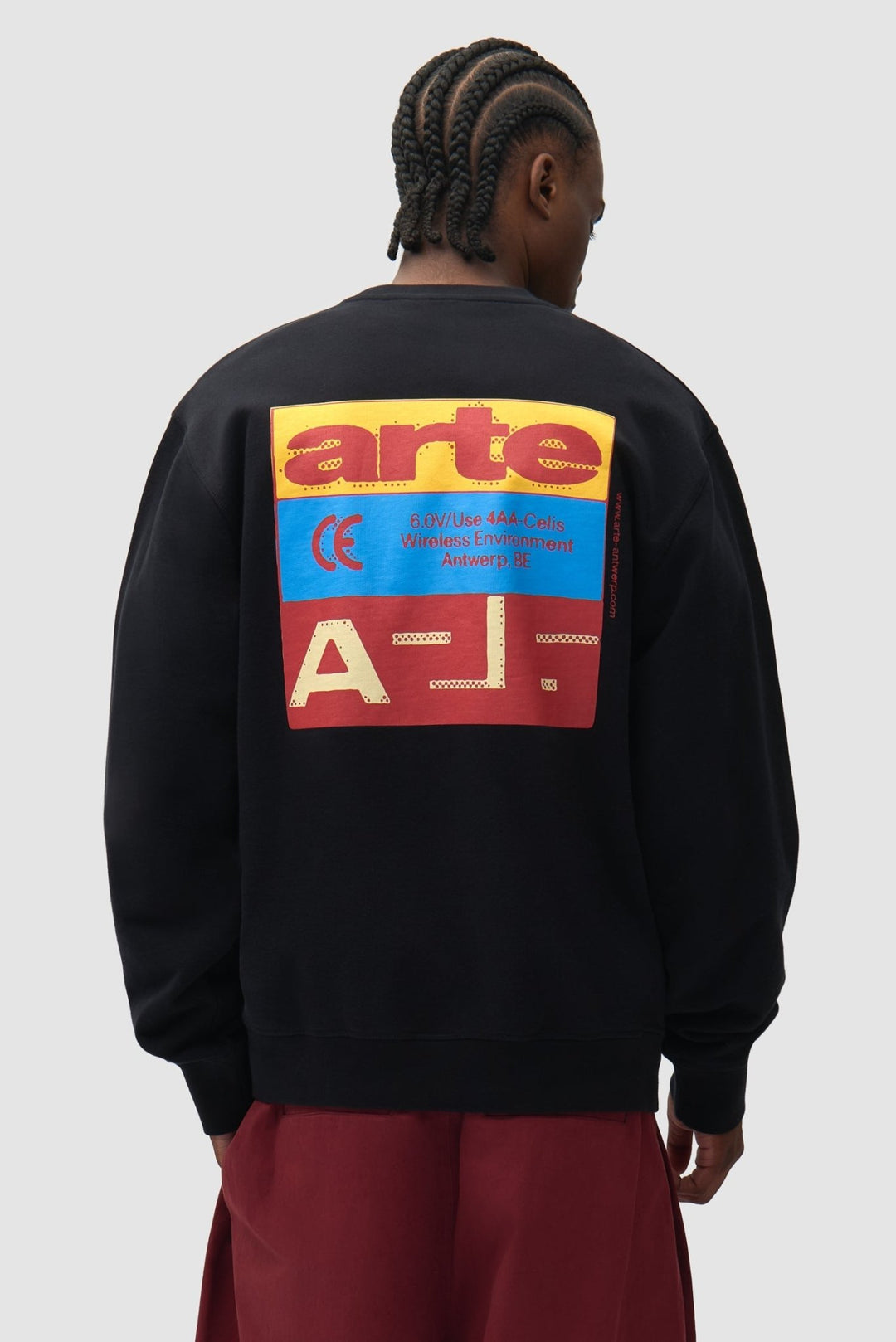 ARTE - Sweat Tricolor Serial Noir - Lothaire