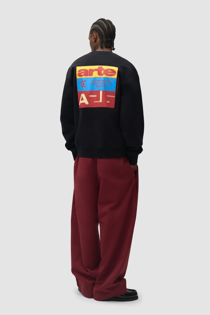 ARTE - Sweat Tricolor Serial Noir - Lothaire
