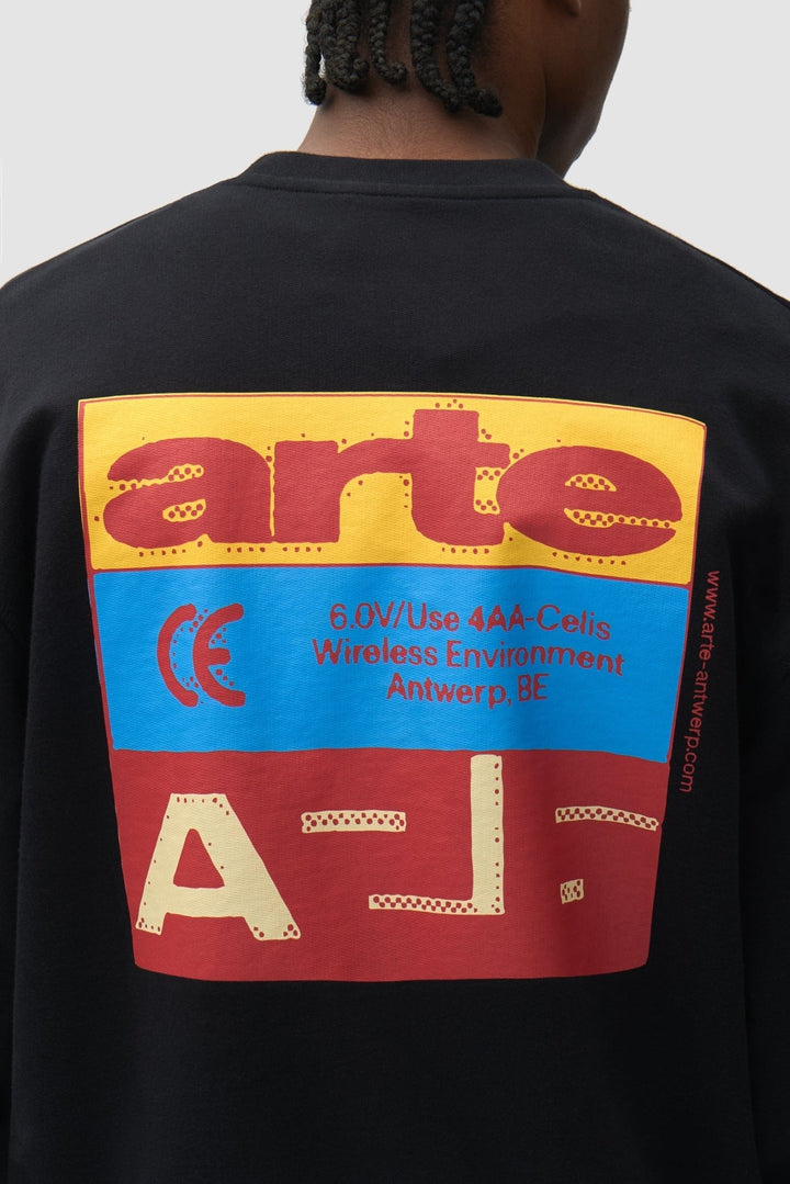 ARTE - Sweat Tricolor Serial Noir - Lothaire